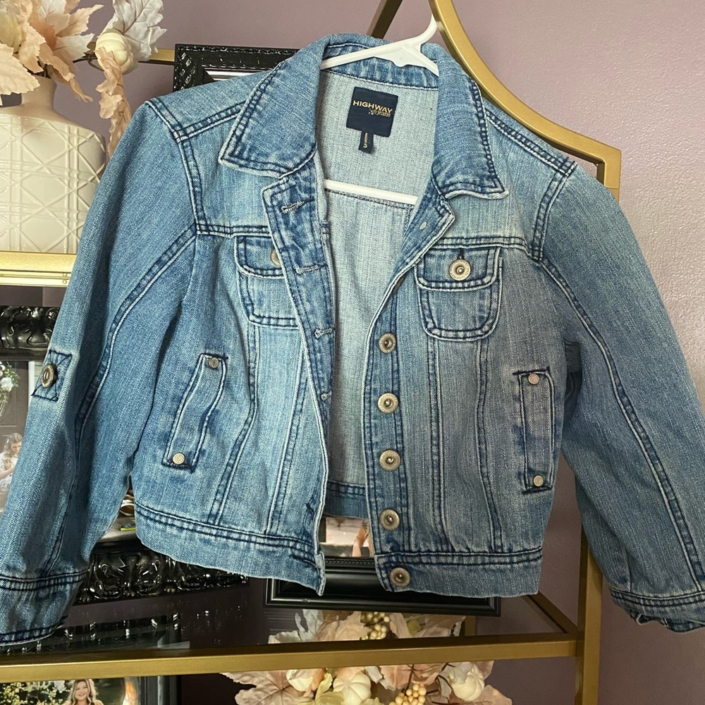 Highway Jeans vintage denim jacket size Small